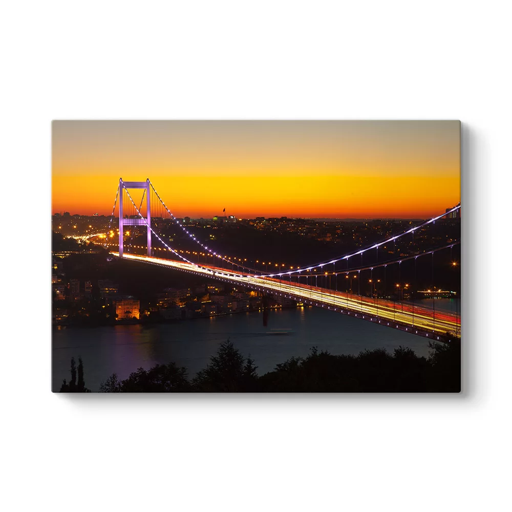 İstanbul Köprüler Tablosu - Model 1